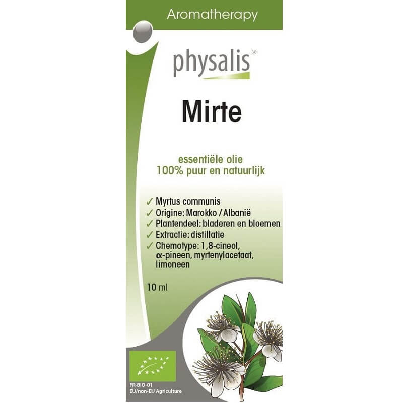 Huile essentielle de Mirte (myrte commun) BIO 10 ml - PHYSALIS