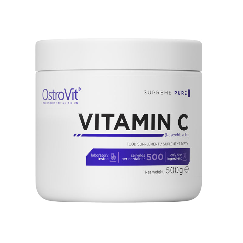 Vitamine C en poudre L acide - Ascorbique 100% Vitamine C 500g OSTROVIT