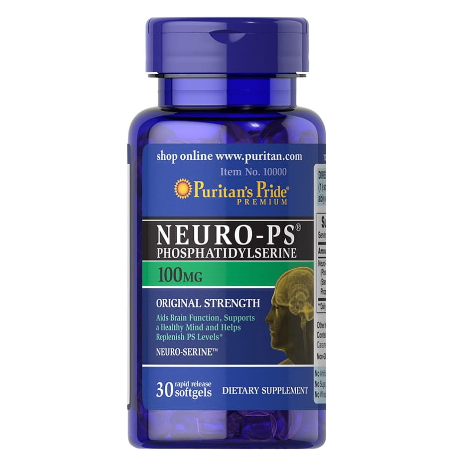 Neuro - ps 100mg phosphatidylsérine 30 gélules PURITAN'S PRIDE