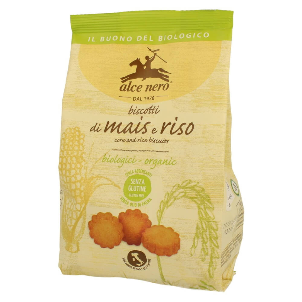 Galettes de maïs et de riz sans gluten BIO 200 g - ALCE NERO