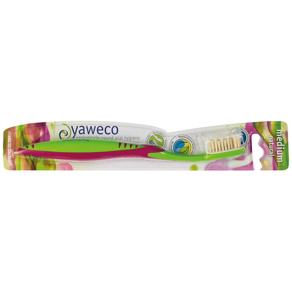 Brosse à dents en poils naturels - YAWECO
