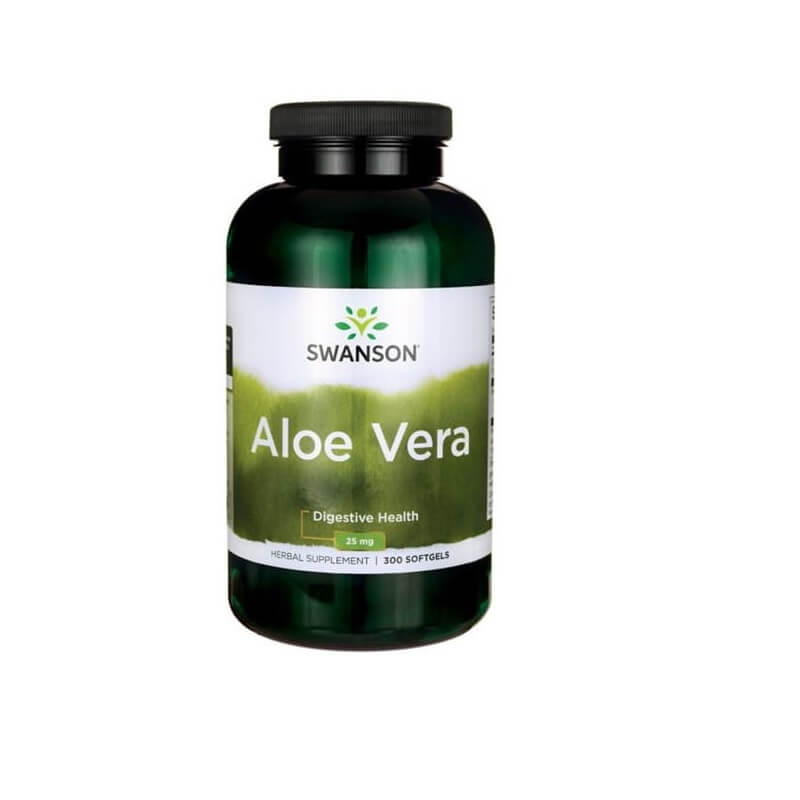 Aloe vera 25mg 300 gélules de SWANSON