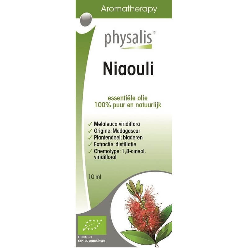 Huile essentielle de Niaoula (melaleuca viridiflora) bio 10 ml - PHYSALIS