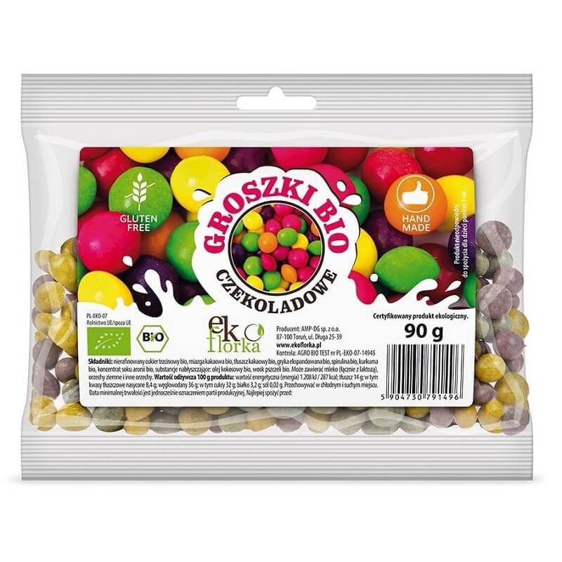 Pépites de chocolat sans gluten BIO 90 g - EKOFLORKA