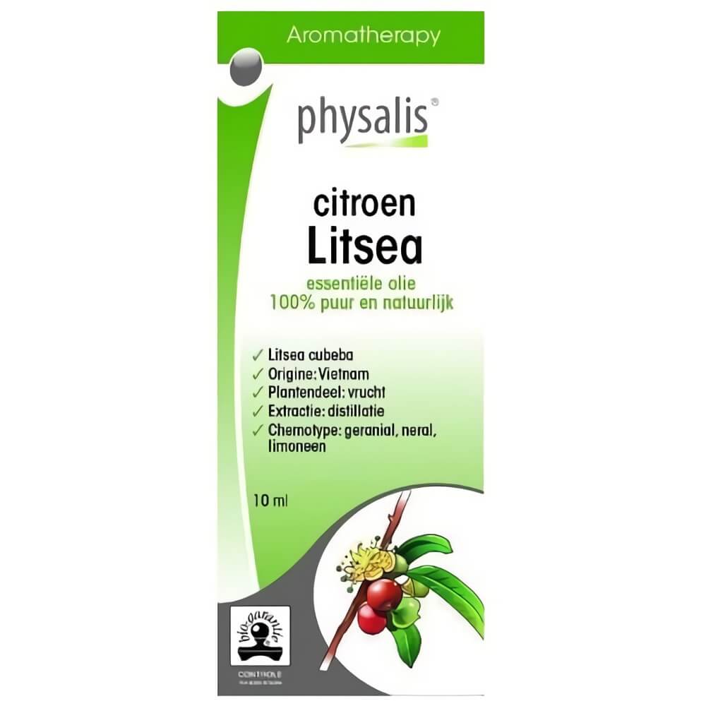 Huile essentielle Citroen litsea (verveine exotique) 10 ml - PHYSALIS