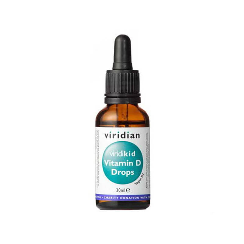 Vitamine D en gouttes pour enfants viridikid 30ml VIRIDIAN