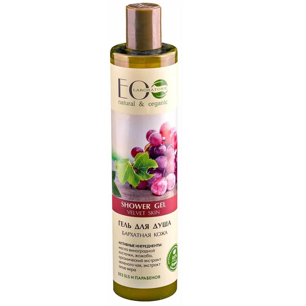 Gel douche peau de velours 350 ml - EO LABORATOIRE
