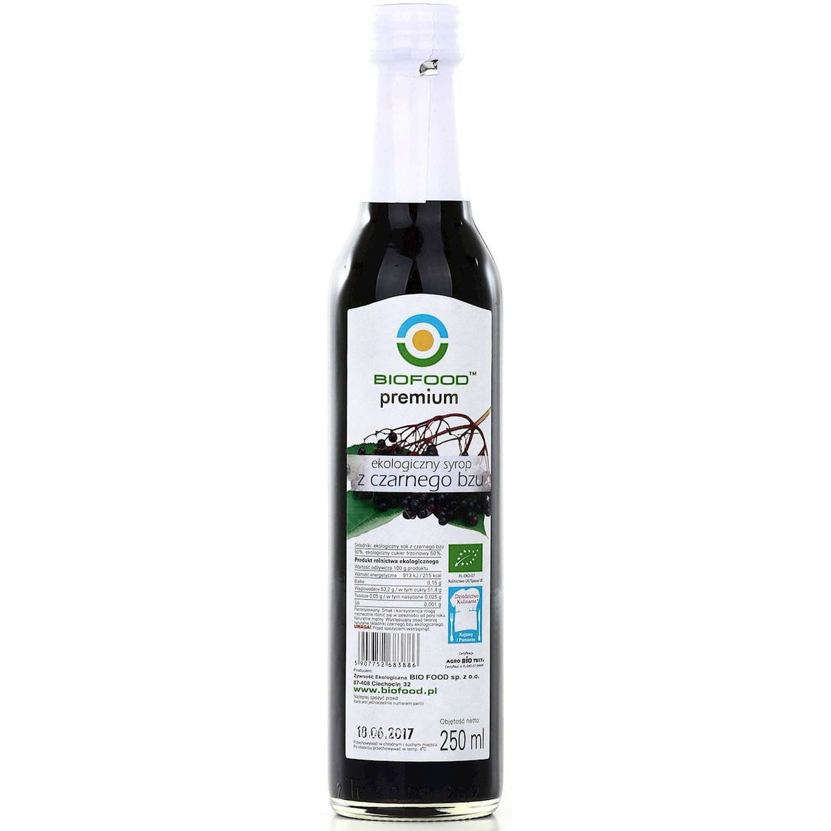 Sirop de sureau BIO 250 ml - BIO FOOD