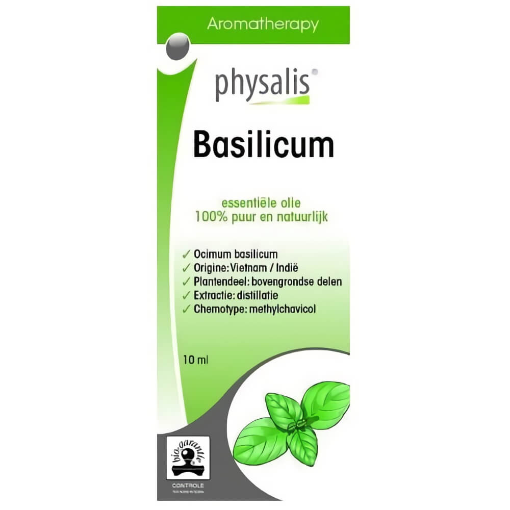 Huile essentielle de basilic (basilic) 10 ml - PHYSALIS