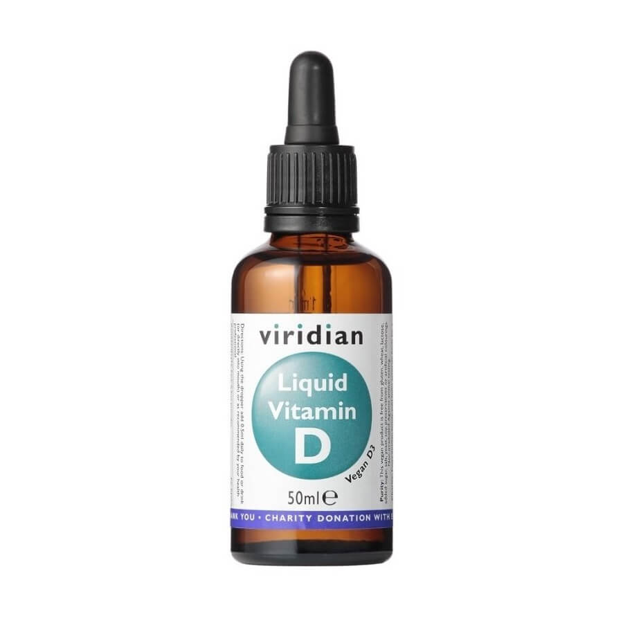 Vitamine D 2000 ui D - 3 végétaliens 50ml VIRIDIAN