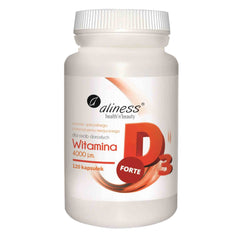 Vitamine D3 FORTE 4000 UI 120 gélules ALINESS