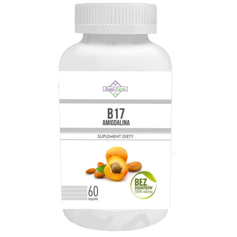Extrait de noyaux d'abricot 5 : 1 260mg 60 gélules - SOUL FARM