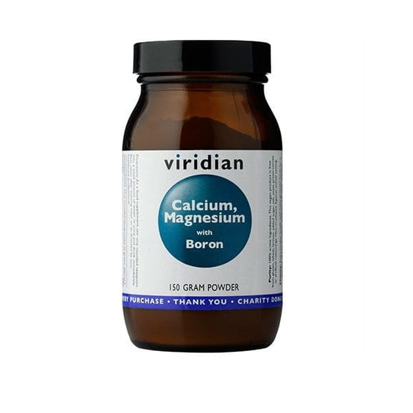Calcium Magnésium et Bor Calcium Magnésium avec Bor 150g VIRIDIAN