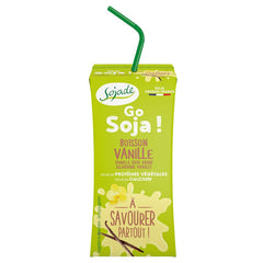 Boisson au soja sans gluten vanille uht BIO 200 ml - SOJADE