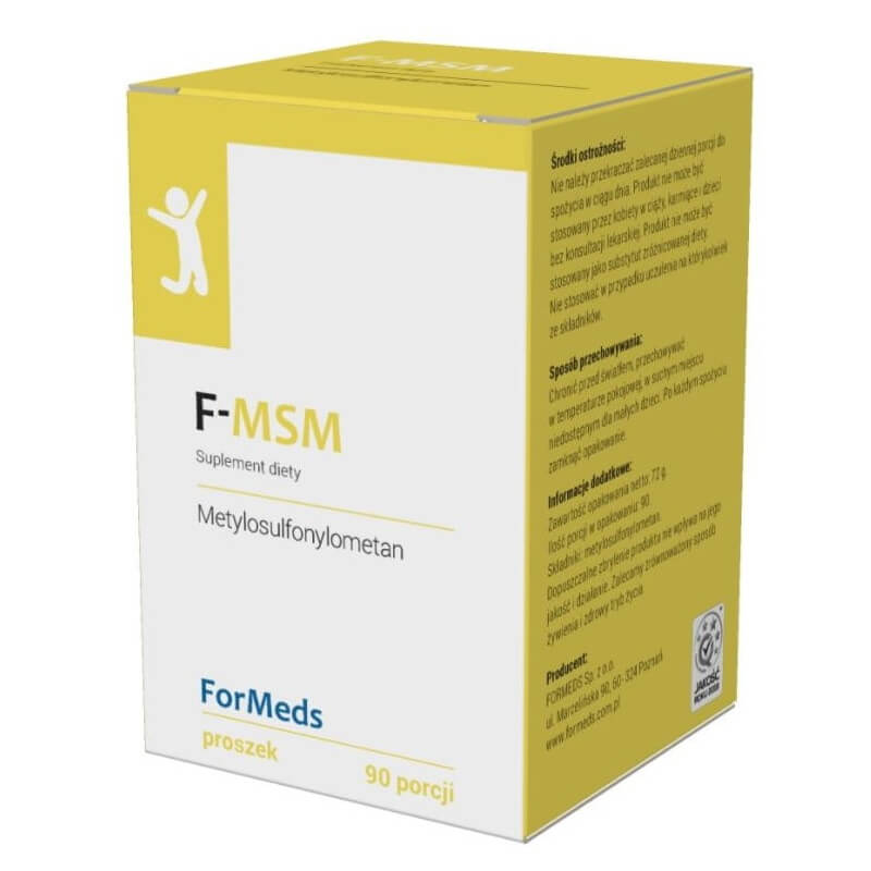 F - MSM méthylsulfonylméthane 800mg 90 portions 72g FORMEDS