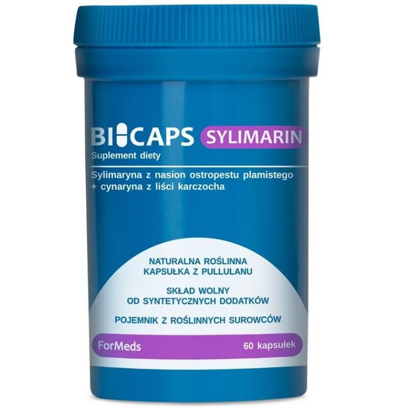 Bicaps sylimarine silymarine de graines de chardon-Marie 80 mg 60 portions 60 gélules FORMEDS