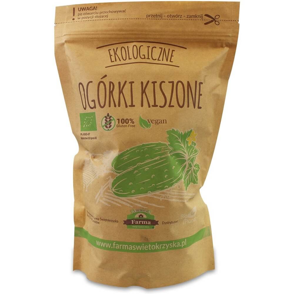 Concombres marinés BIO 980 g (480 g) doypack FARMA ŚWIĘTOKRZYSKA