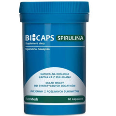 Bicaps Spiruline hawaïenne 530mg 60 portions 60 gélules FORMEDS