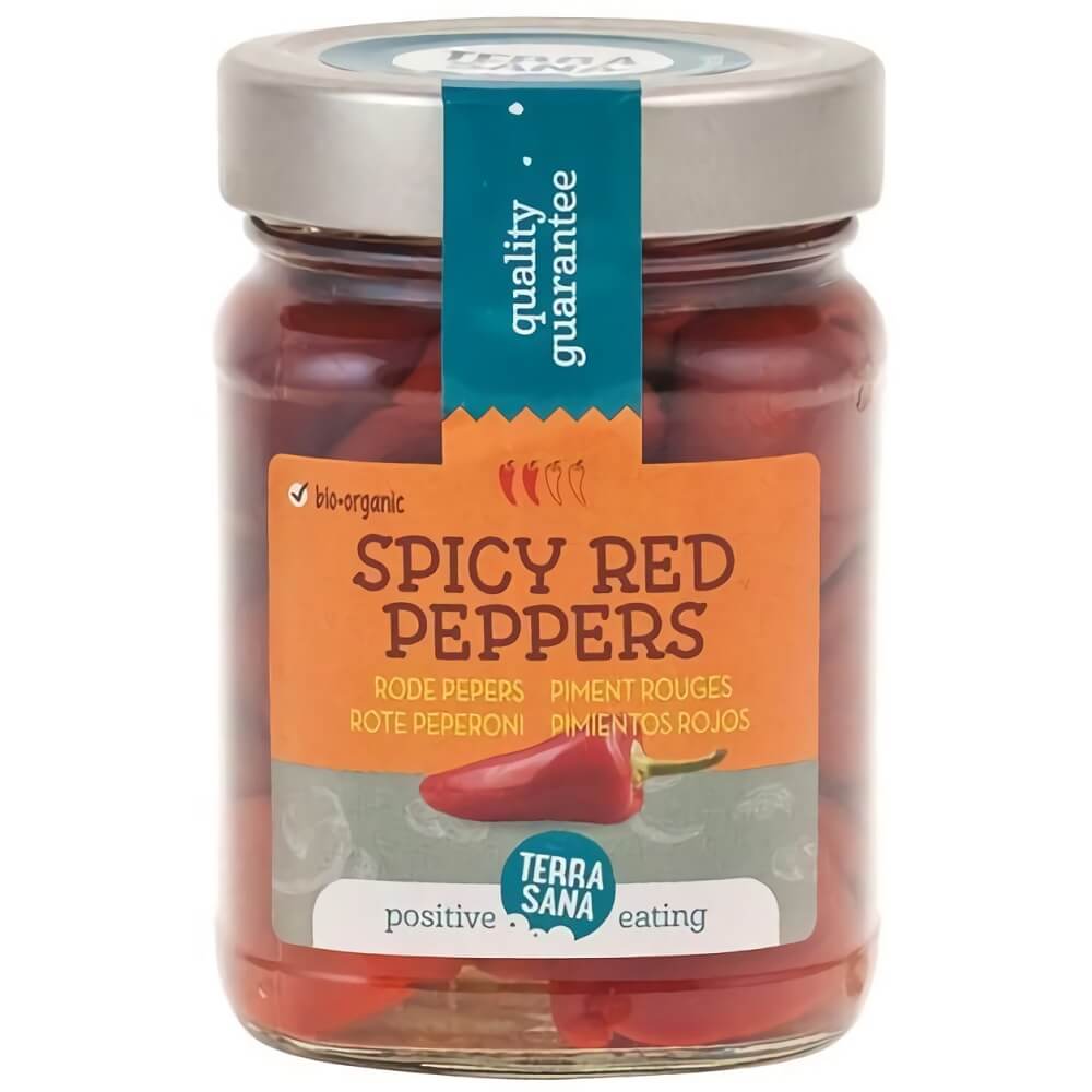 Piments rouges forts BIO 220 g - TERRASANA