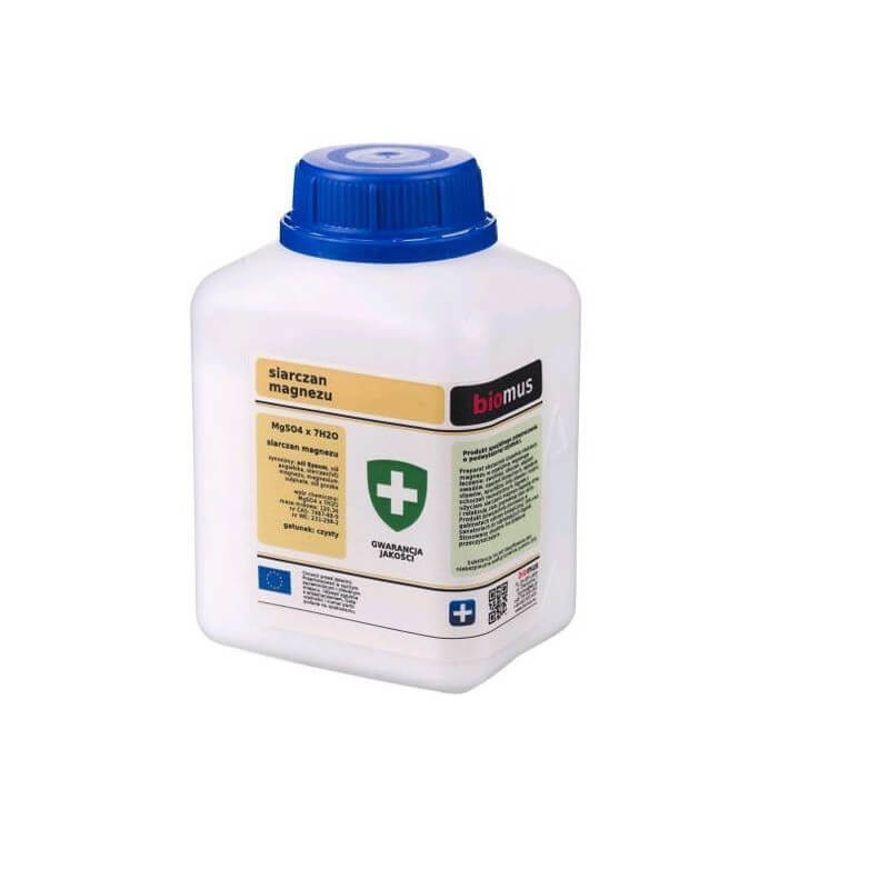 Sulfate de magnésium Sel d'Epsom 250g BIOMUS