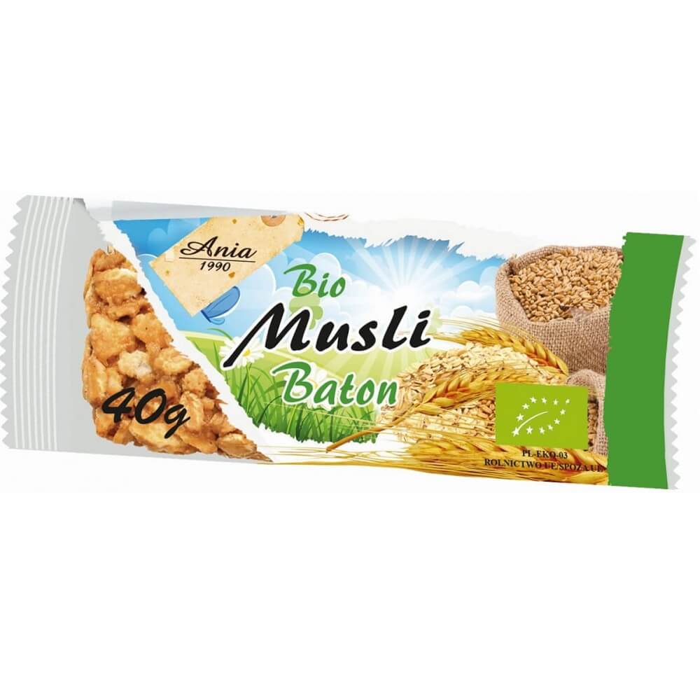 Barre de muesli BIO 40 g - BIO ANIA