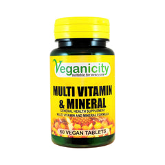 Multivitamines + minéraux 60 comprimés VEGANICITY