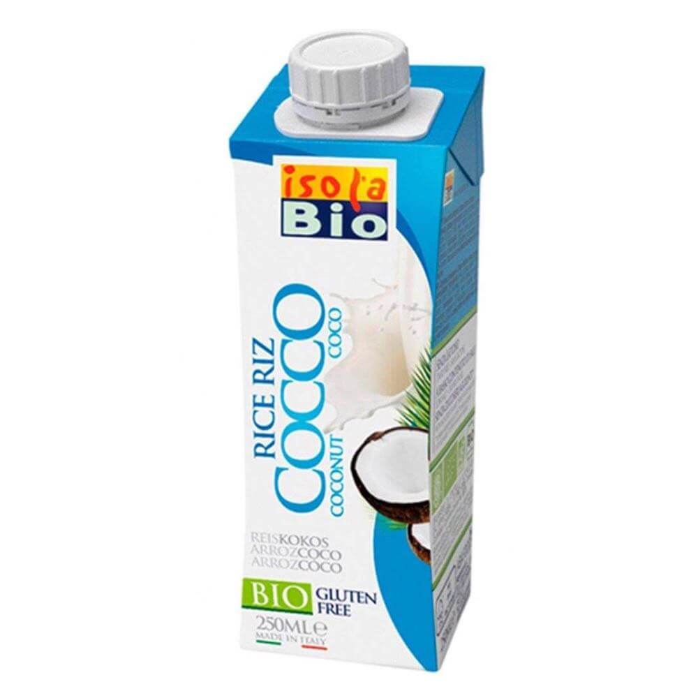 Boisson riz coco sans gluten BIO 250 ml ISOLA bio
