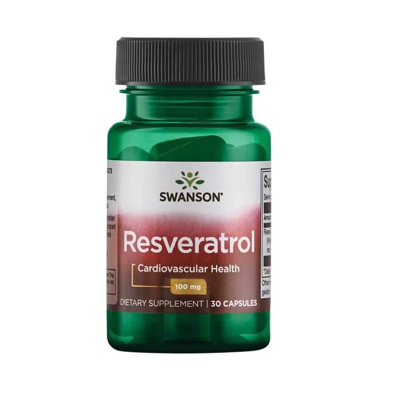 Renouée du Japon racine resvératrol 50mg resvératrol 30 gélules SWANSON