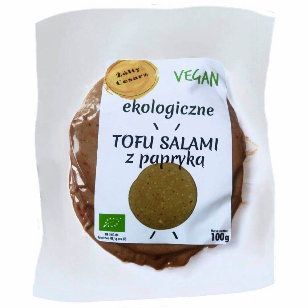 Tofu salami au paprika BIO 100 g YELLOW CESAR