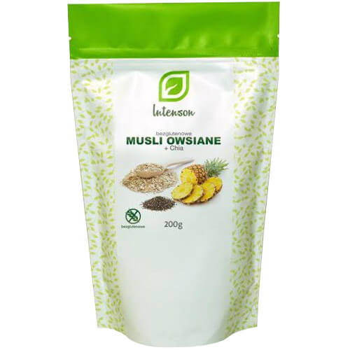 Muesli sans gluten aux graines de chia 200g INTENSON