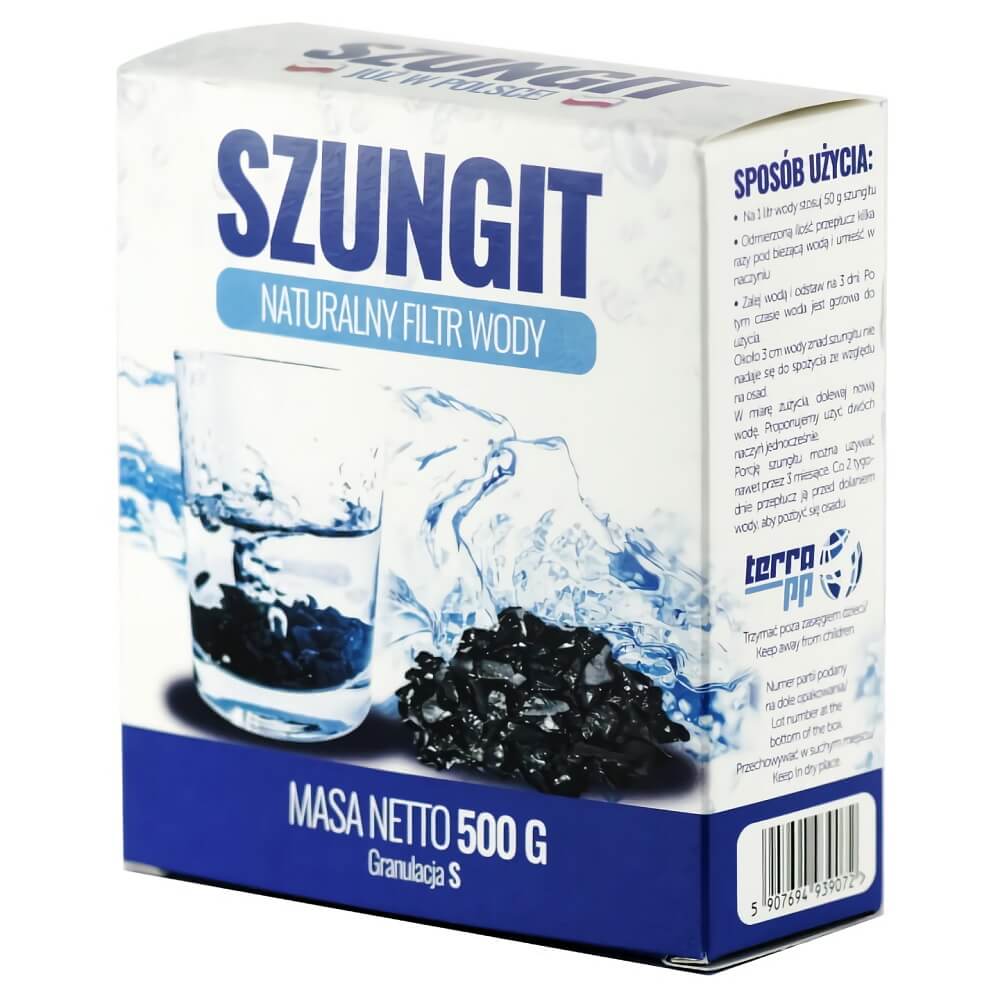 Filtre à eau naturelle shungite granulation S 500g TERRA PP