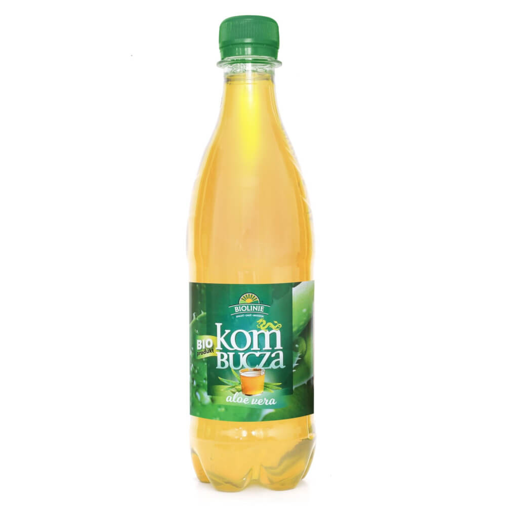 Thé Kombucha à l'aloe vera BIO 500 ml - LIGNES BIO