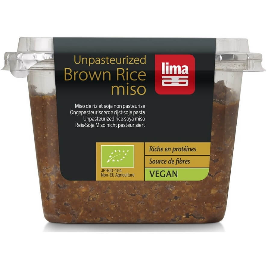 Miso (pâte de soja au riz brun) BIO 300 g - LIMA