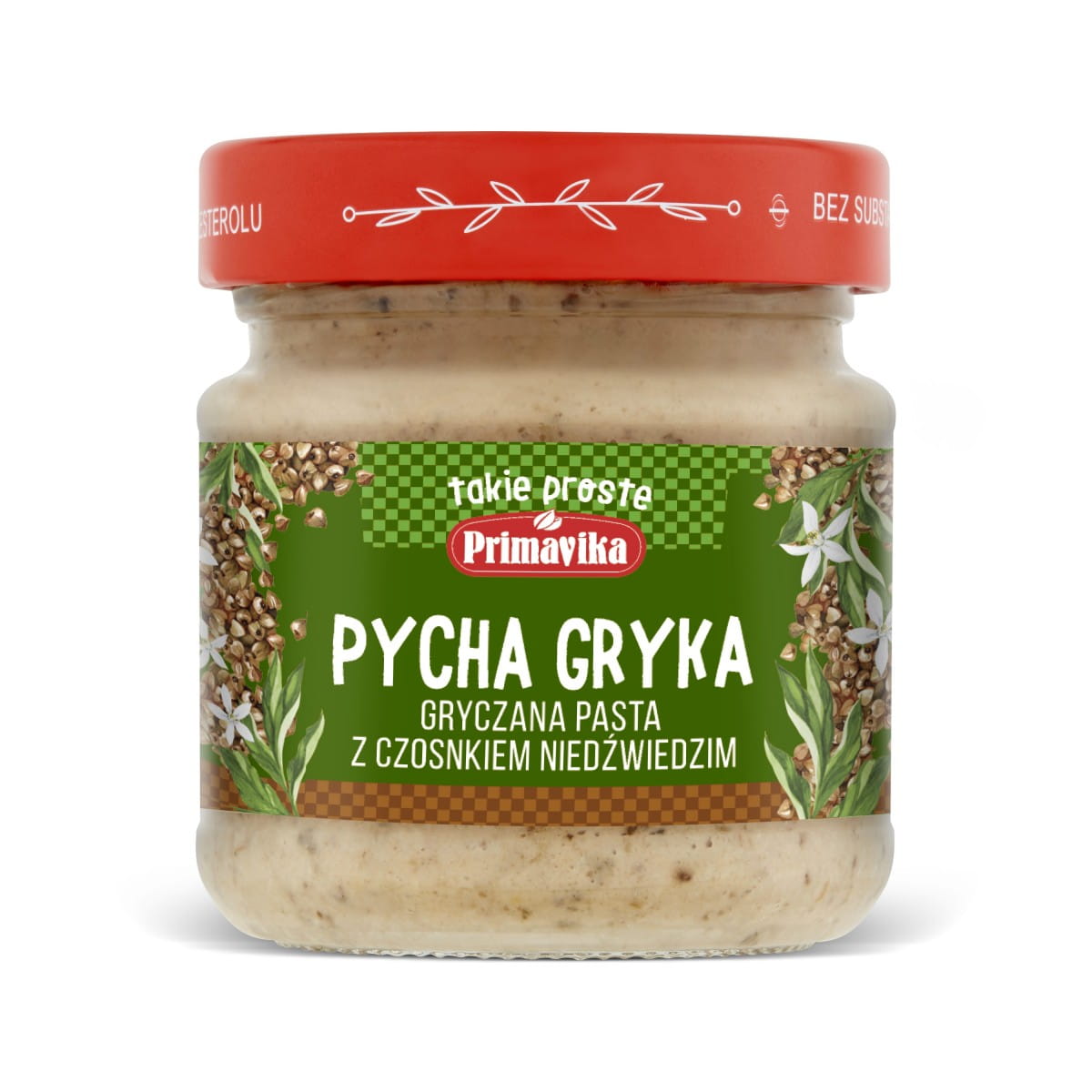 Pâte de sarrasin à l'ail des ours, sans gluten 160 g - PRIMAVIKA