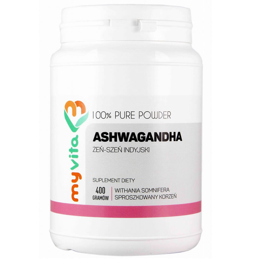 Ashwagandha Ginseng - Ginseng Indien 3000mg 400g MYVITA