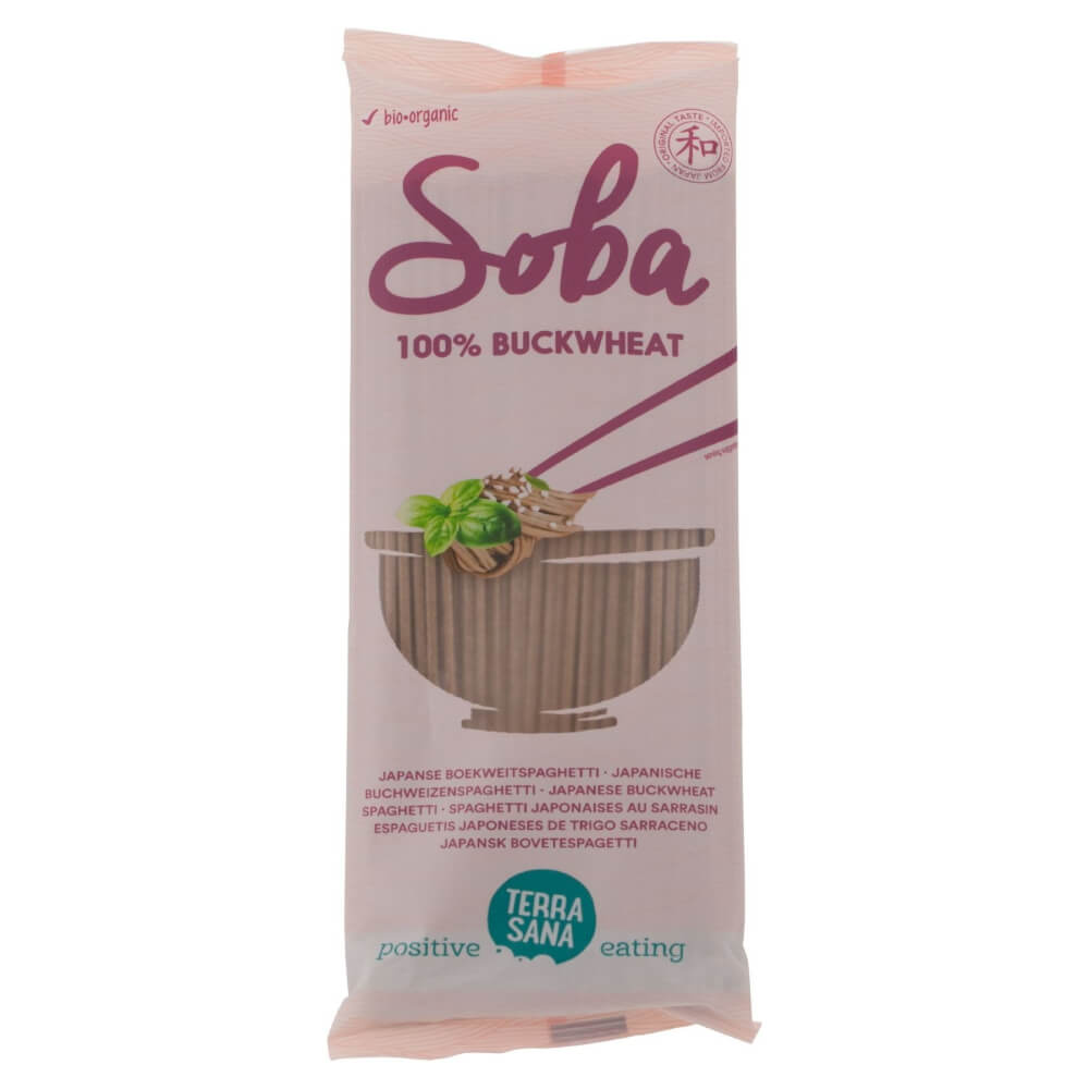 Pâtes soba (sarrasin) BIO 200 g - TERRASANA
