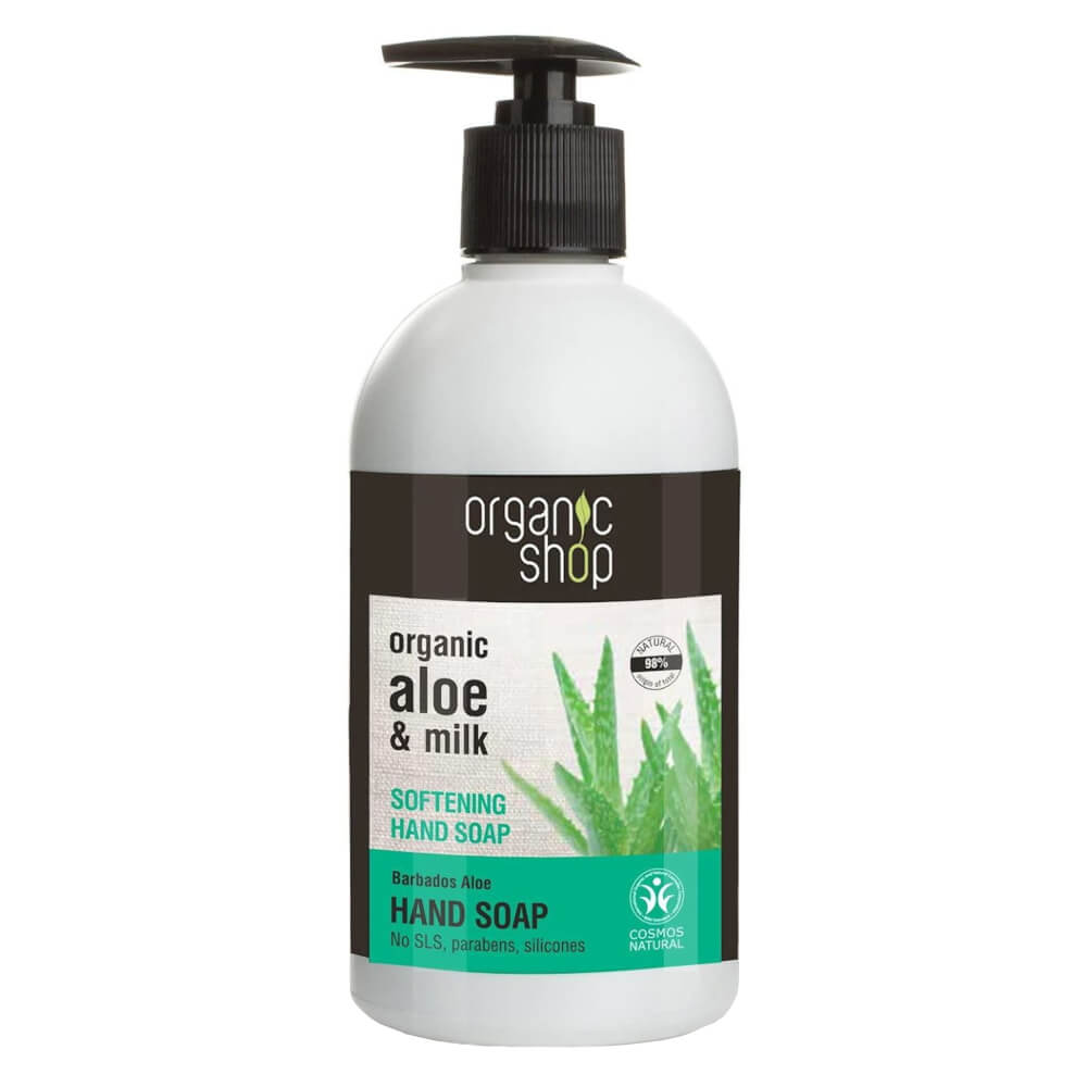 Savon liquide mains adoucissant Barbade aloès 500 ml - BOUTIQUE BIO