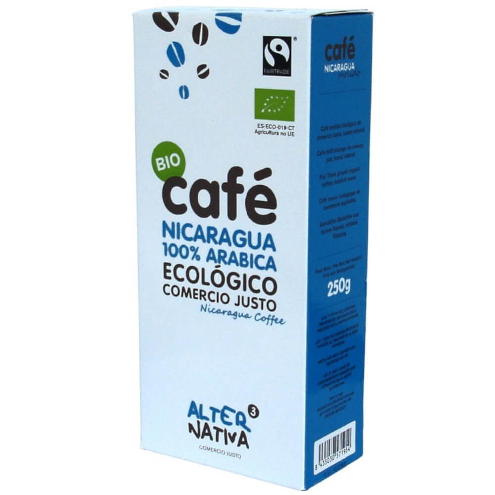 Café moulu nicaragua commerce équitable BIO 250 g - ALTERNATIVA