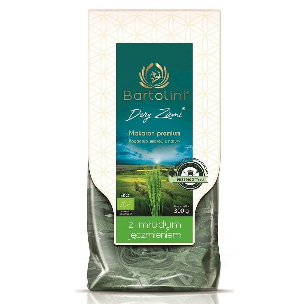 Pâtes (semoule à l'orge jeune) de nids tagliatelles BIO 300 g - BARTOLINI