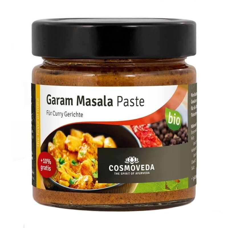 Garam pâte masala sans gluten BIO 175 g - COSMOVEDA