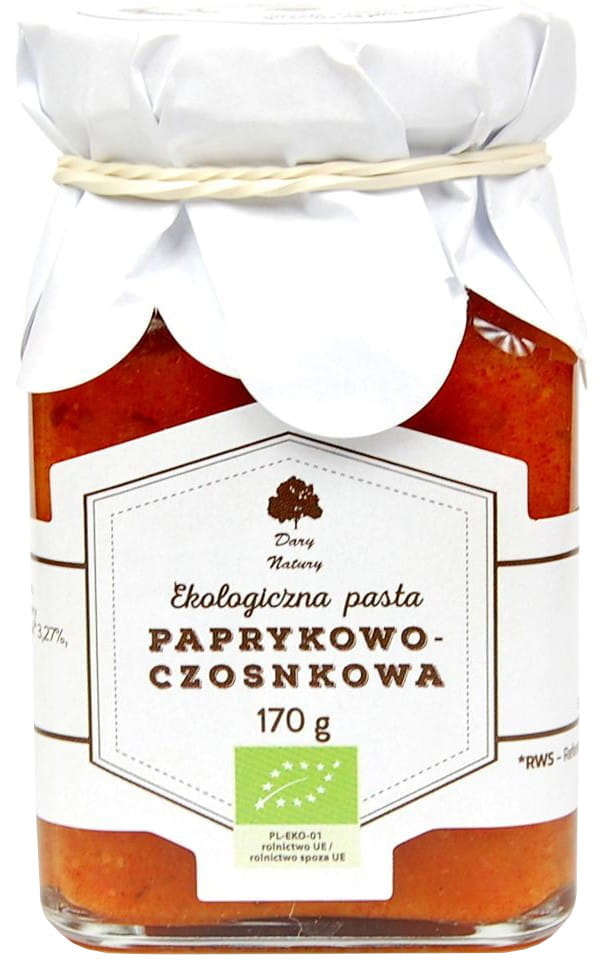 Pâte de poivre et d'ail BIO 170 g - DONS DE LA NATURE
