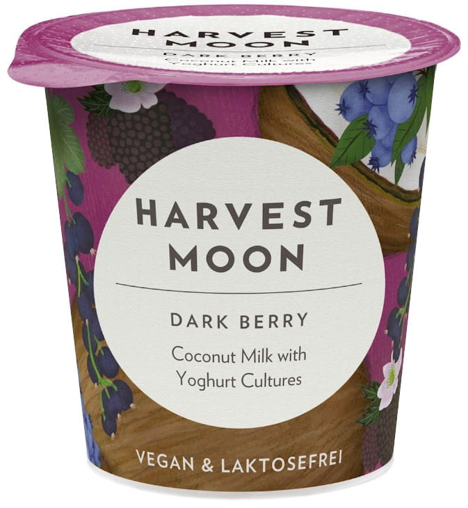 Dessert coco aux fruits des bois sans gluten BIO 125 g - HARVEST MOON
