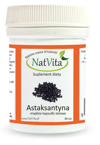 Astaxanthine astaxanthine 42mg 60 gélules NATVITA