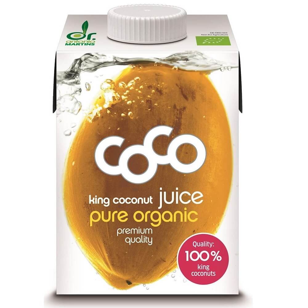 King BIO Eau de Coco 500 ml - COCO (DR MARTINS)