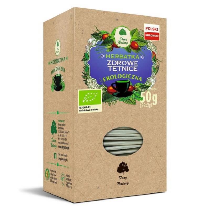 Tisane BIO Artères saines (25 x 2 g) - CADEAUX DE LA NATURE