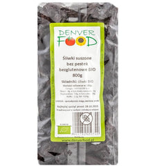 Prunes séchées sans gluten BIO 800g DENVER FOOD