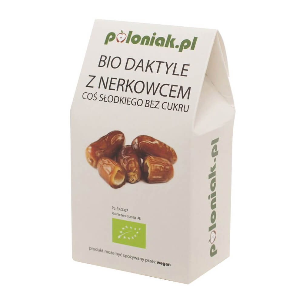 Dattes aux noix de cajou sans sucre BIO 100 g - POLONIAK