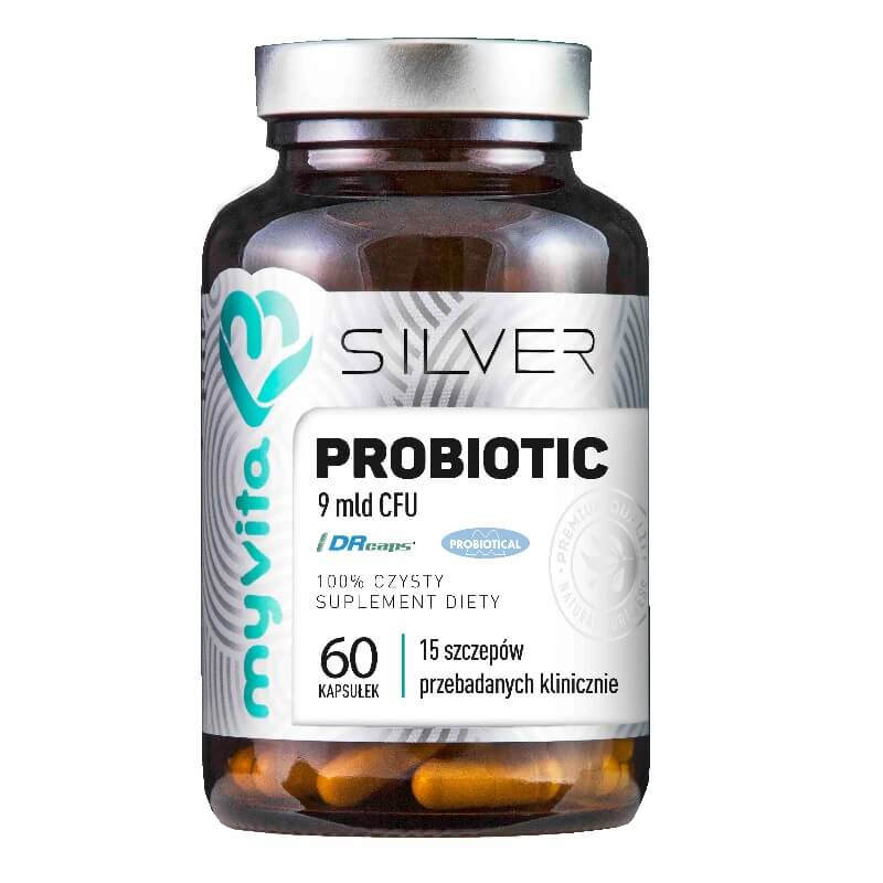 Probiotique Probiotique 9 milliards d'ufc 60 gélules MYVITA SILVER PURE