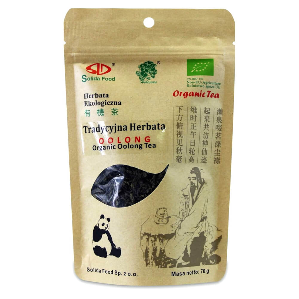 Thé vert oolong BIO 70 g - SOLIDA FOOD