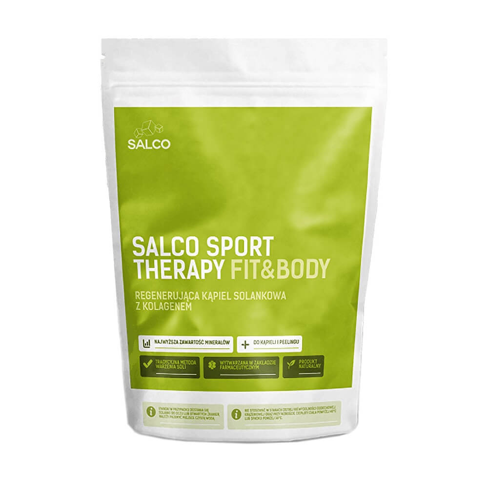 Salco sport therapy fit & body bain de saumure régénérant au collagène 1 kg SALCO